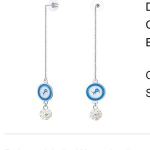 Detroit Lion earrings